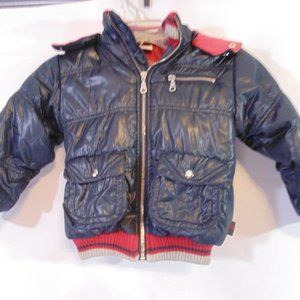 matou france boys puffer jacket boys size 3 (98 cm) Blue